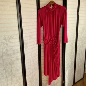 Casadei vintage hot pink dress size 8 in good condition
